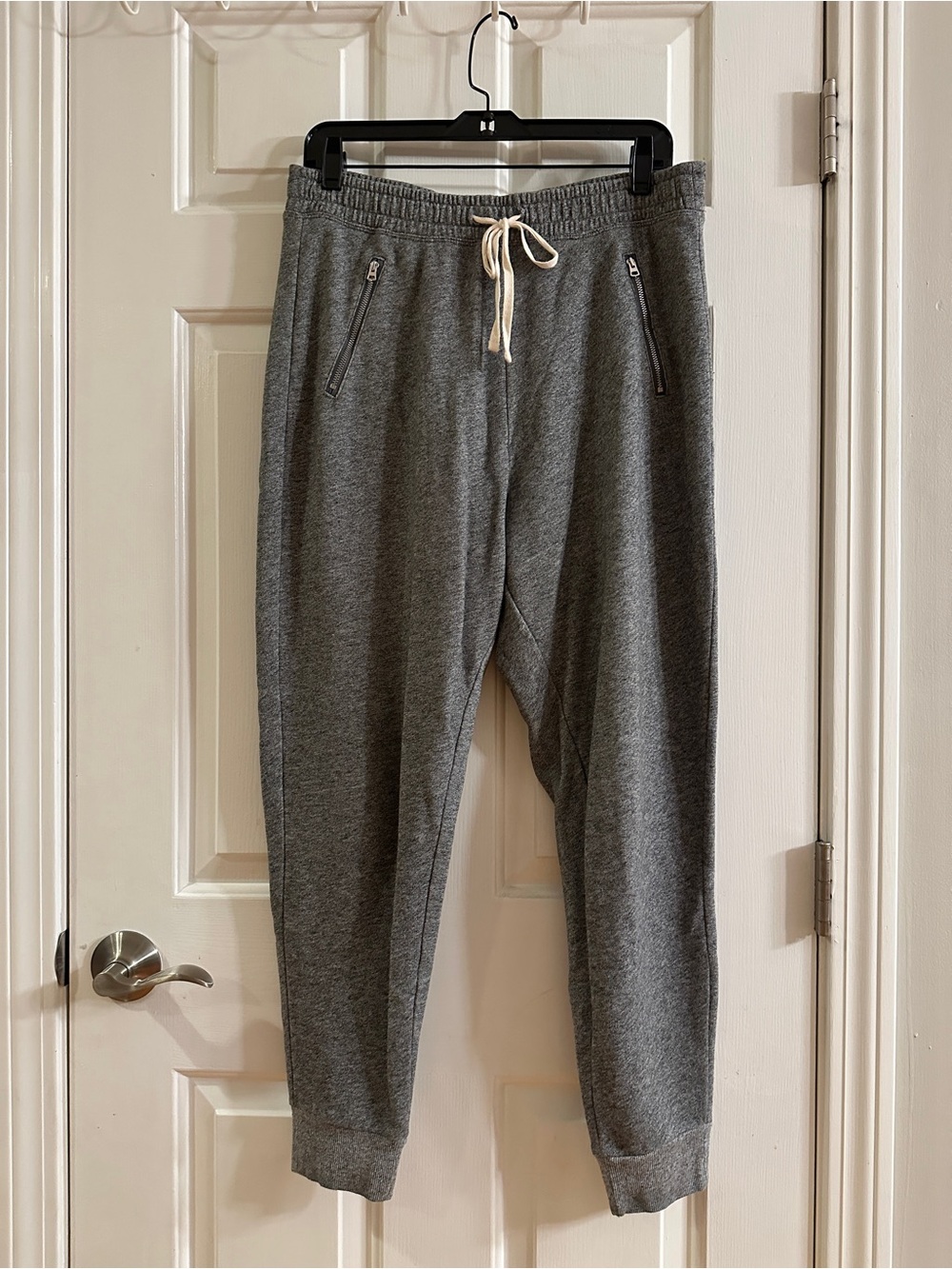 Hollister Charcoal Gray Drawstring Joggers